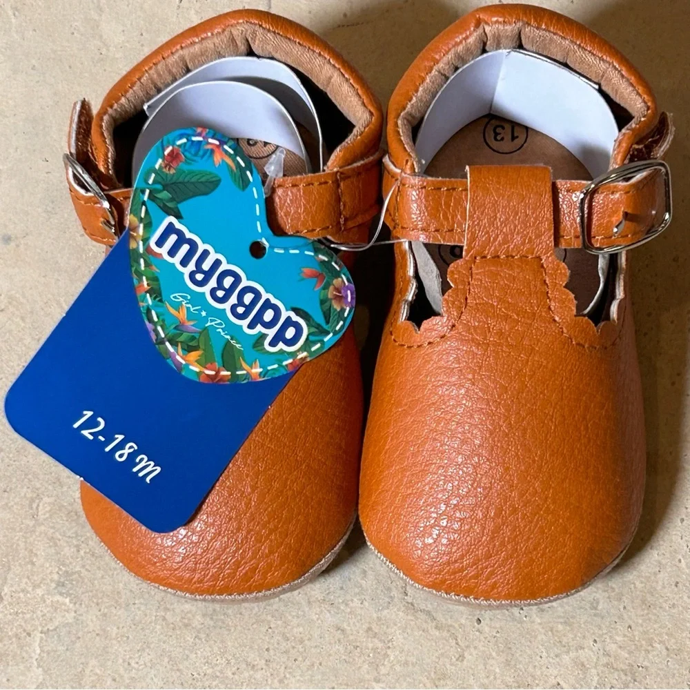 ✨MYGGPP Toddler Baby Girl Mary Jane shoes Size 12-18 Months‎